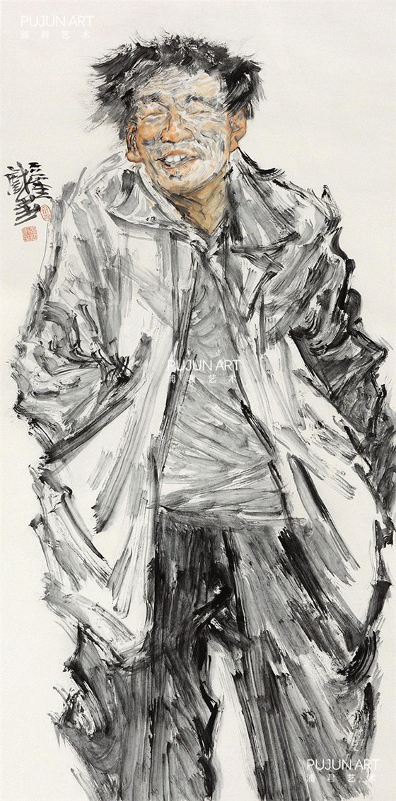 张立奎画家2010年作 写生人物