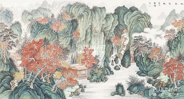 魏云飞山水画