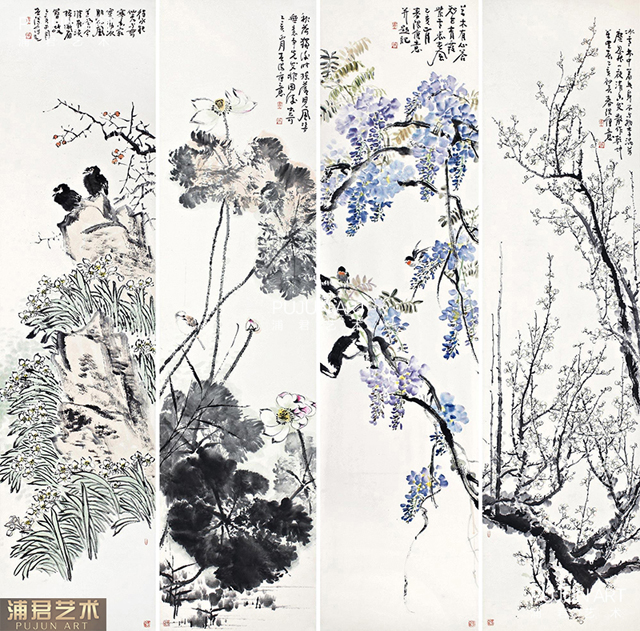 霍春阳 作品欣赏一 关于 浦君艺术: 国画家: 何家英,王明明,黄永玉